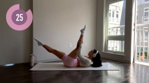 07 - Day 7 - 1 Month Pilates Plan ⧸⧸ 10MIN Total Ab & Core ⧸⧸ small waist + toned abs