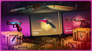 Открытие кейсов КС 2 на сайте SKINBOX.LIVE