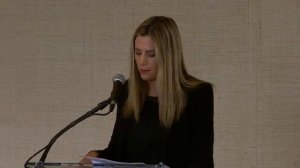 Mira Sorvino UN speech on need for women in Criminal Justice to Combat Violence Against Women