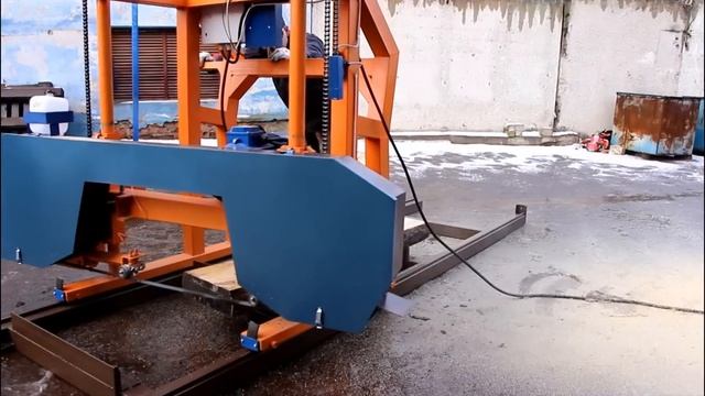 Ленточная пилорама Лесник-75