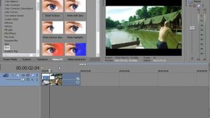 Применение эффекта к нескольким видео в Sony Vegas.avi