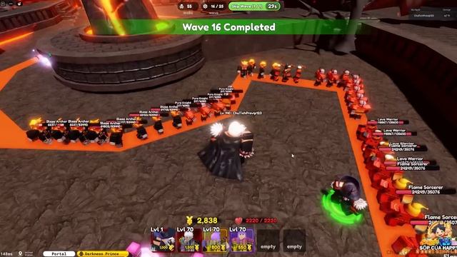 Roblox -Test Sức Mạnh Secret Shiny Đua Top Của Game Darkness Prince | ANIME DEFENDERS смотреть онлайн