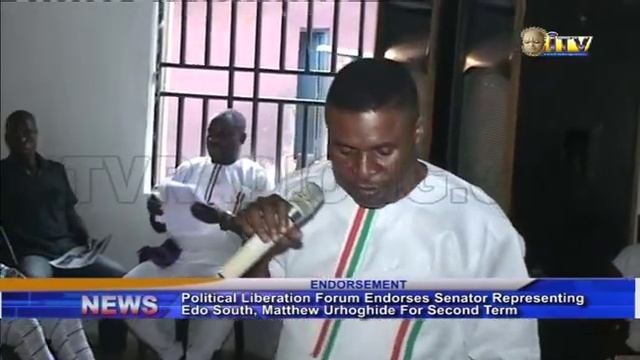 Group endorses Sen. Matthew Urhoghide for second term смотреть онлайн