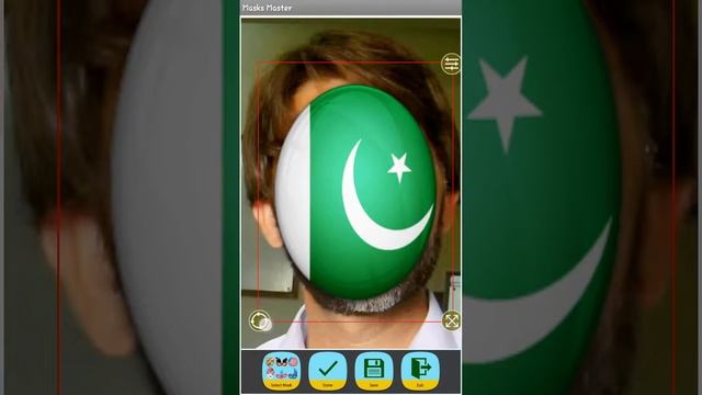 Masks Changer Master mobile application