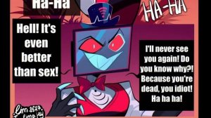 Alastors dead! Hazbin Hotel (COMIC DUB)