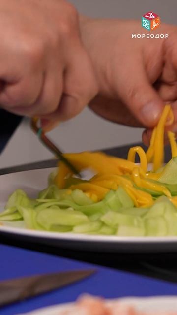 Как приготовить КРУДО из краба? #рецепт от шеф-повара Сергея Лигая #морепродукты #крудо #краб смотреть онлайн