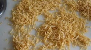 Домашняя лапша и сливочный соус . Маринкины творинки. Всем МИРА и Добра!