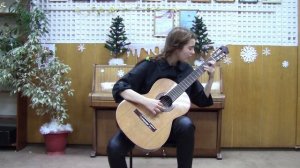 Ф. Карулли – "Полонез", обр. А. Иваного-Крамского - РНП "Я на камушке сижу" (Кузнецова Елизавета)