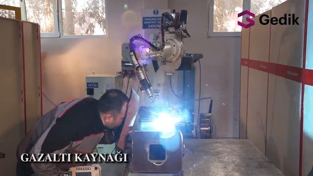 Gedik Robot Gazaltı Kaynağı смотреть онлайн