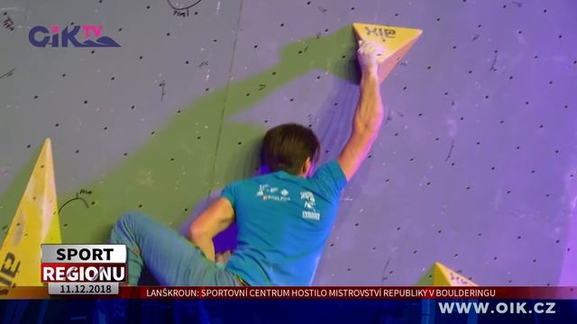 Lanškroun: Sportovní centrum hostilo mistrovství republiky v boulderingu смотреть онлайн
