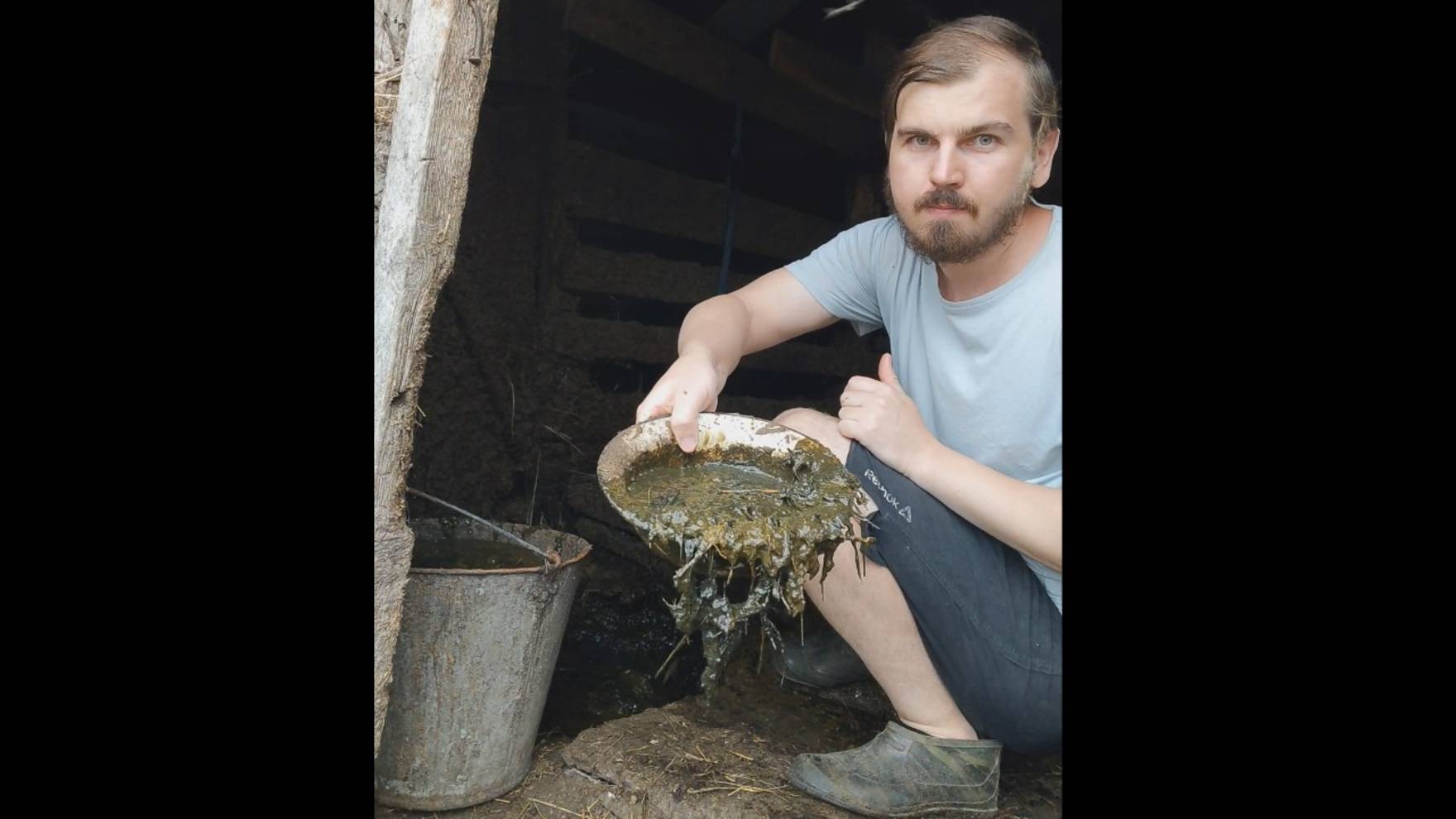 Налаживаю жидкий коровий навоз смотреть онлайн