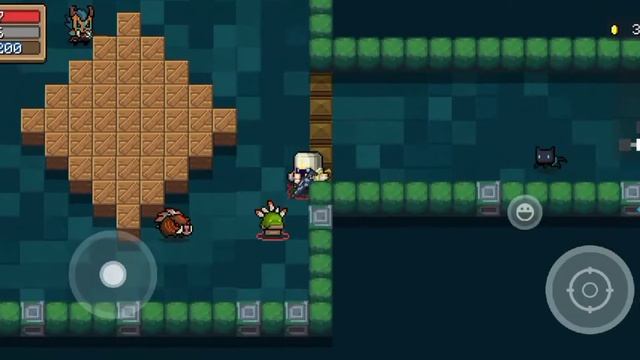 Soul Knight прохождение лесного басса . пасхальный кролик. ну а также я проходил с снежной лисой смотреть онлайн