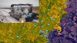 Карта боевых действий. Очередная попытка наступления ВСУ в Курской области