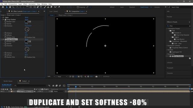 Neon Glow Shape Design Animation | After Effect Tutorial | Neon Animation Tutorial