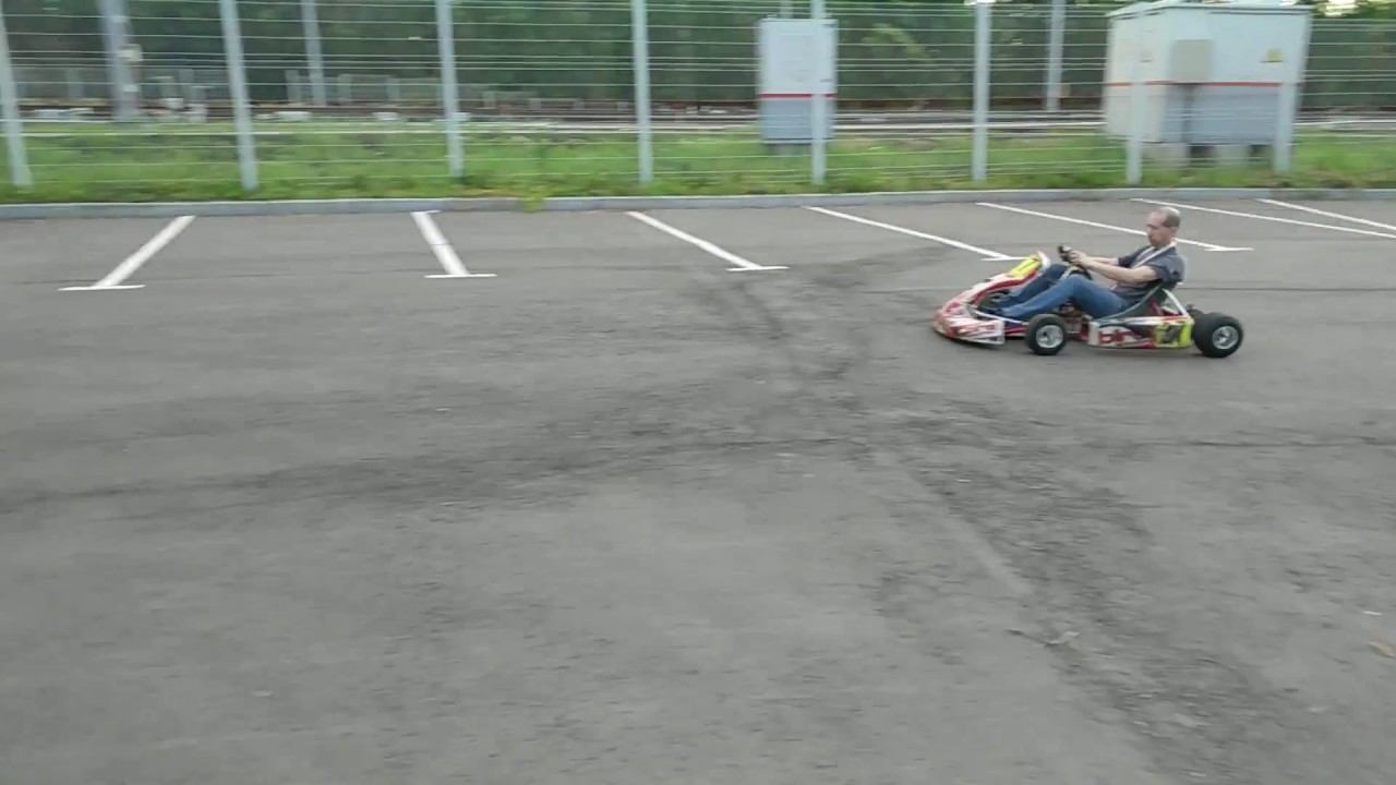 Первый выезд электрокартинга Deller!