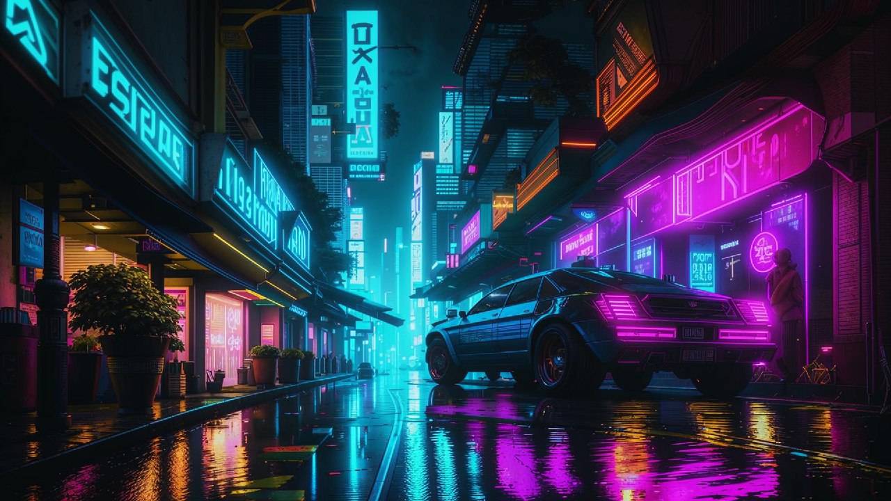 Ночной город: Путешествие по миру Cyberpunk 2077 #9