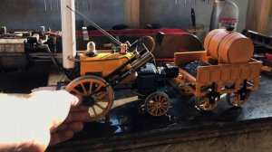 Hornby G100 "Stephenson's Rocket" Steam Test