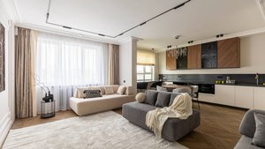 Трехкомнатная квартира с шикарным ремонтом