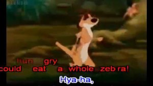 Hakuna Matata - The Lion King - Same-Language-Subtitling