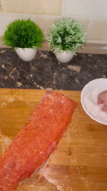 Малосольная красная рыба😋