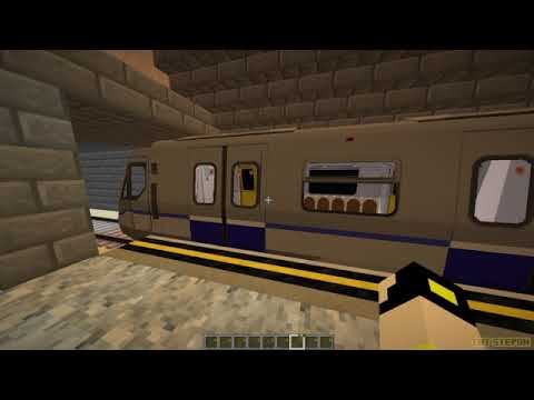 КАТАЮСЬ НА МОЁМ МЕТРО НА 21 ЛИНИИ В МАЙНКРАФТ смотреть онлайн