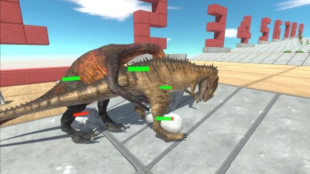 Dinosaurs Challenge - Indominus Rex Rescue T Rex смотреть онлайн