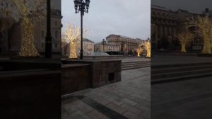Прогулки по Москве. Манежная площадь.
