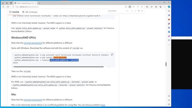 AMD GPU run Fooocus on Windows A step by step tutorial fooocus amd1080p смотреть онлайн
