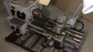 У меня появился токарный станок ТВ-7М.
