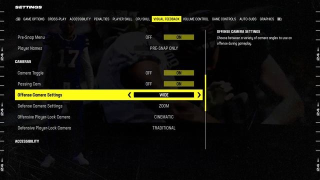 How to Adjust Camera Settings in Madden 24 - Camera Toggle, Passing Cam, Offense /Defense Cam смотреть онлайн
