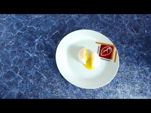 Яйцо пашот в микроволновке