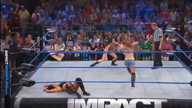 #1 Contender Match: Mickie James vs. Tara vs. Gail Kim vs. Madison Rayne смотреть онлайн