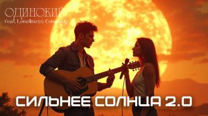 ОДИНОКИЙ - Сильнее солнца 2.0 (feat Loneliness Company) (Audio Visualiser) #femalerock