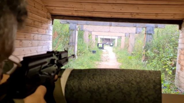 сайга тр 9 парадокс 345 ТК. Отстрел из коробки. смотреть онлайн