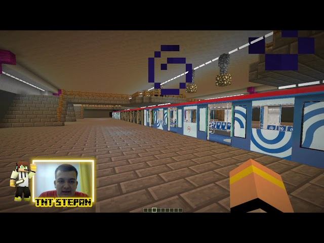 ОБЗОР МОЕГО НОВОГО МЕТРО В МАЙНКРАФТ смотреть онлайн