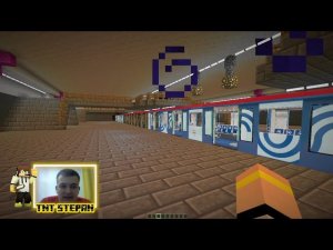 ОБЗОР МОЕГО НОВОГО МЕТРО В МАЙНКРАФТ