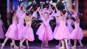 “РУССКИЙ БАЛЕТ», г. Краснодар.
Вариация « Розовый вальс» на музыку из балета «Щелкунчик»