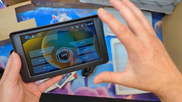 Portable 7'' Wireless Apple Carplay Android Auto for Universal Vehicle, Touchscreen смотреть онлайн