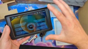 Portable 7'' Wireless Apple Carplay Android Auto for Universal Vehicle, Touchscreen