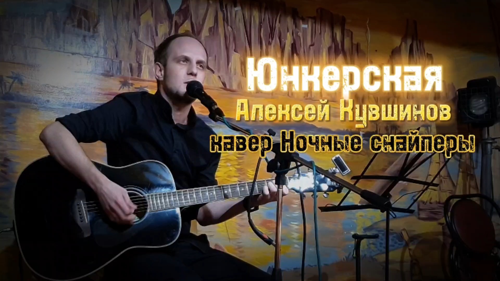 НОЧНЫЕ СНАЙПЕРЫ - ЮНКЕРСКАЯ(кавер А.Кувшинов #песниподгитару #гитара #ночныеснайперы #дианаарбенина