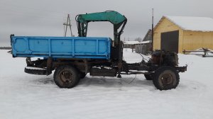 ГАЗ 53 дизель, самосвал, полный привод, манипулятор. Дымовое!!!