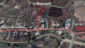 Земельный участок - 8 соток с фасадом 24 м. х. Верхний, Славянский район. т. 89184882246