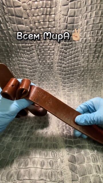 Кожаный ремень ручной работы Ranch смотреть онлайн