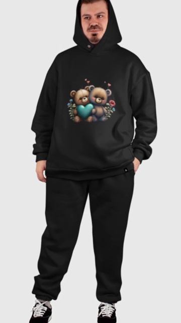 Нейросеть рисует) Плюшевые медведи с сердцем)) #shorts смотреть онлайн