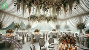Свадебный декор оформление стола и зала цветами и композициями 💐👰🏻💘 выпуск (27)