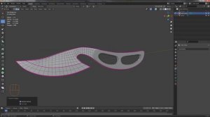 Моделирование ножа Кобра в Блендере.Polygonal modeling of a  Knife Cobra in Blender.