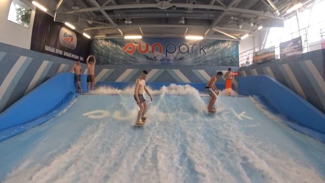 Покатушки на сёрфинге на искусственной волне \ 30 апреля 2018 \ группа Савиной смотреть онлайн