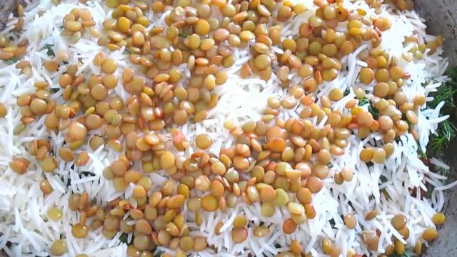 ПЛОВ С ЧЕЧЕВИЦЕЙ АЗЕРБАЙДЖАНСКАЯ КУХНЯ