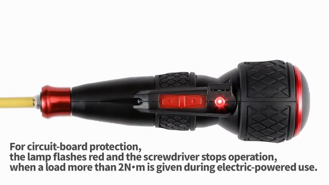 FUNCTIONS OF VESSEL 220USB ELECTRIC ASSIST SCREWDRIVER смотреть онлайн