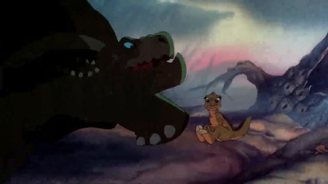 The Land Before Time [1988] - Megalochelys Screen Time смотреть онлайн